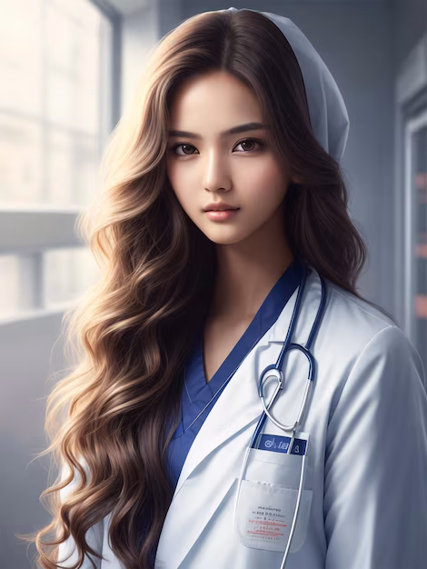 Medical institution wallpaper illustration background hospital nurse young doctor 976599 985